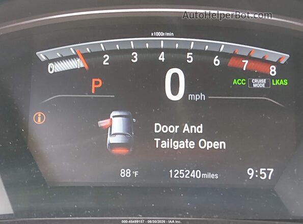 7FARW2H8XJE047233 2018 HONDA CR-V Gray 
