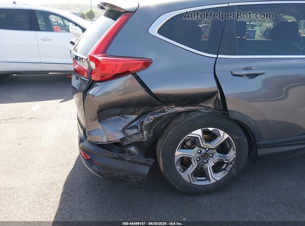 7FARW2H8XJE047233 2018 HONDA CR-V Gray Вид спереду