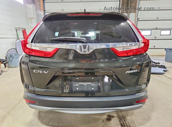 7FARW2H8XJE067692 2018 HONDA CR-V Green Вид ззаду