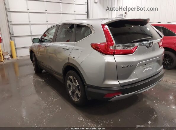 7FARW2H8XJE102585 2018 HONDA CR-V Gray Задня ліва чверть