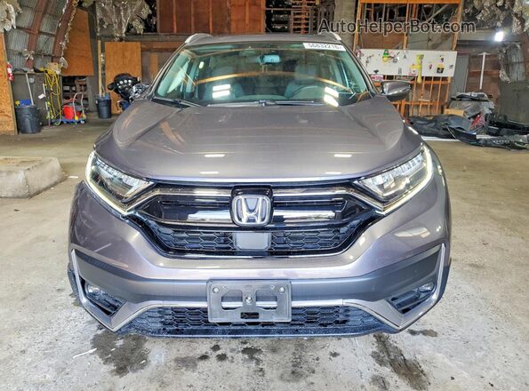 7FARW2H91NE024244 2022 HONDA CR-V Gray წინა ხედი