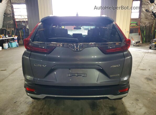 7FARW2H91NE024244 2022 HONDA CR-V Gray უკანა ხედი