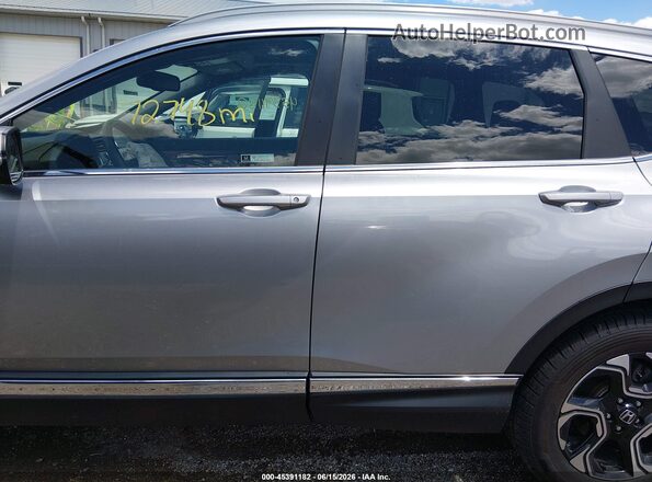 7FARW2H92JE098573 2018 HONDA CR-V Серебряный Панорамный вид салона 360°