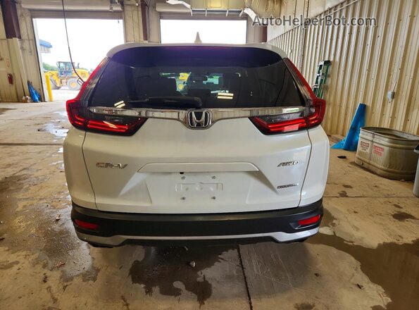 7FARW2H92NE001328 2022 HONDA CR-V White Widok z tyłu