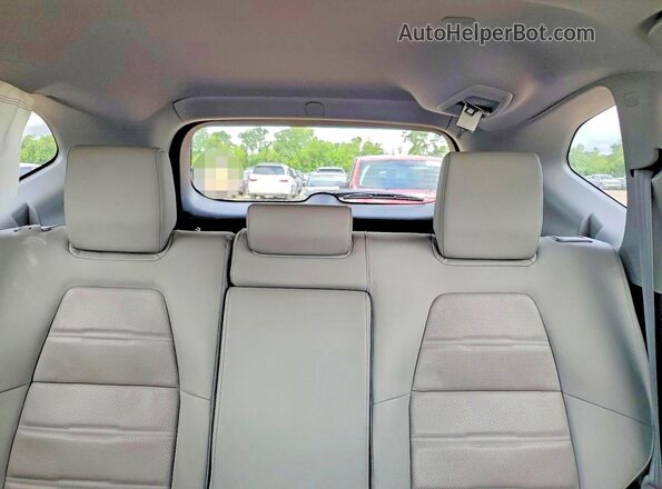 7FARW2H92NE002981 2022 HONDA CR-V Gray Rear seats view