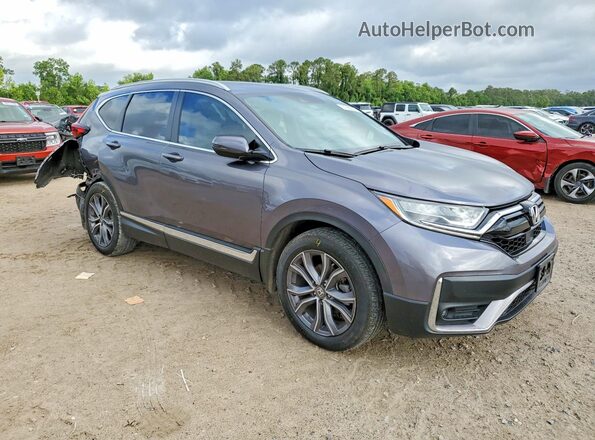 7FARW2H92NE002981 2022 HONDA CR-V Gray Front right