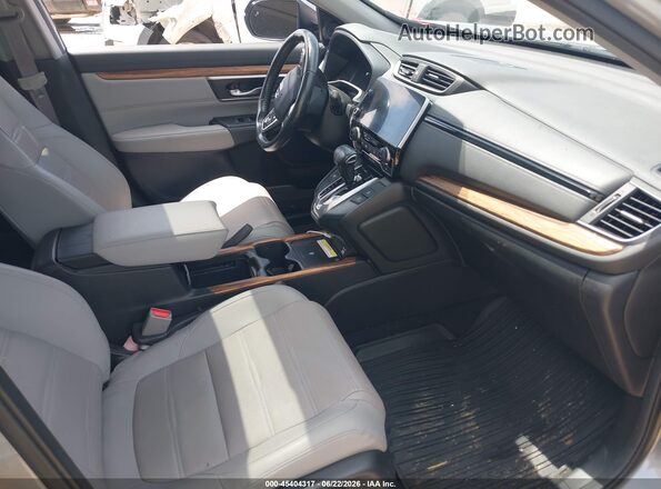 7FARW2H92NE033597 2022 HONDA CR-V Silver Front interior view