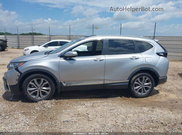 7FARW2H92NE033597 2022 HONDA CR-V Silver Rear interior view
