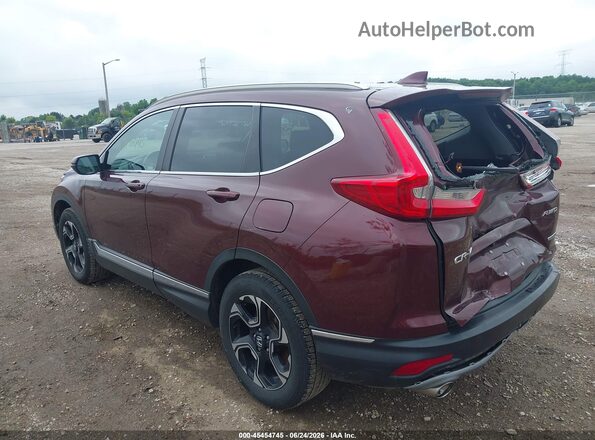 7FARW2H93JE080678 2018 HONDA CR-V Burgundy Trasero izquierdo
