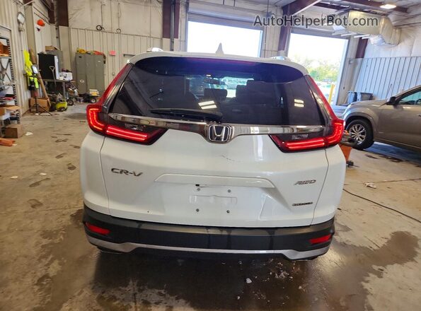 7FARW2H93NE026447 2022 HONDA CR-V White Rear view