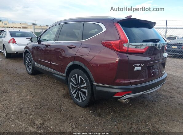 7FARW2H94JE034387 2018 HONDA CR-V Burgundy Задня ліва чверть