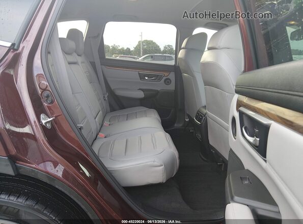 7FARW2H94JE034387 2018 HONDA CR-V Burgundy Вид наклейки з VIN-кодом