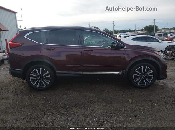 7FARW2H94JE034387 2018 HONDA CR-V Burgundy Вид задньої частини салону