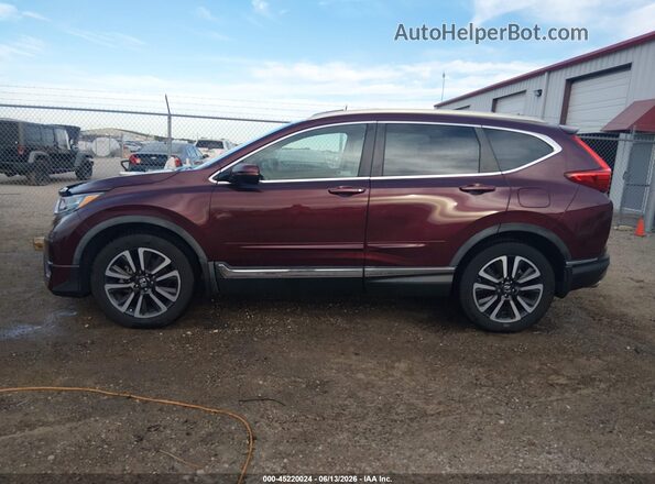 7FARW2H94JE034387 2018 HONDA CR-V Burgundy Панорамний вид салону 360°
