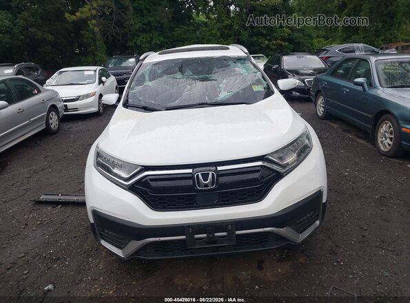 7FARW2H94ME007663 2021 HONDA CR-V White Вид щитка приладів