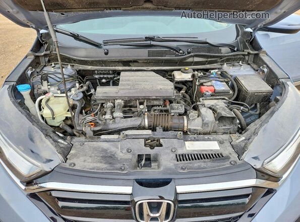 7FARW2H94NE002321 2022 HONDA CR-V Blue Engine compartment view
