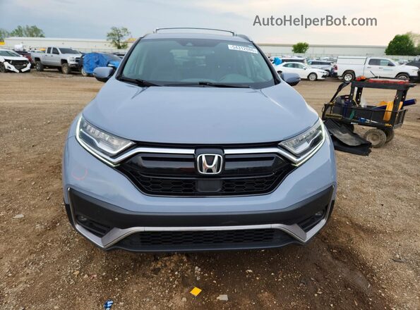 7FARW2H94NE002321 2022 HONDA CR-V Blue Front view