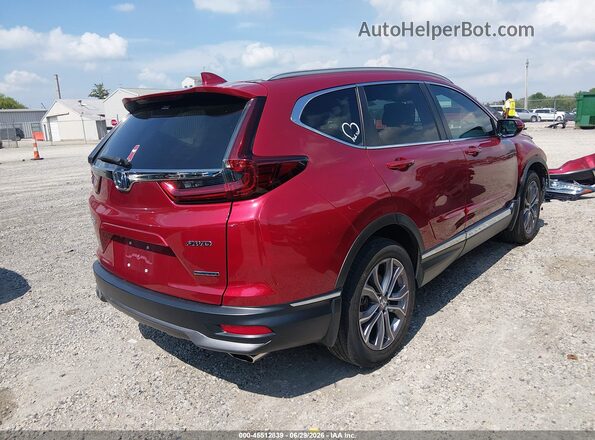 7FARW2H95NE045906 2022 HONDA CR-V Red Задня права чверть