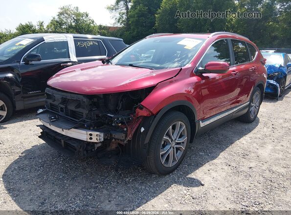 7FARW2H95NE045906 2022 HONDA CR-V Red Передня ліва чверть