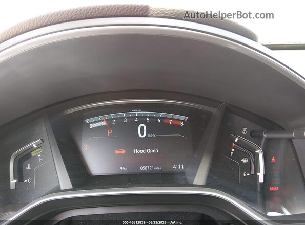 7FARW2H95NE045906 2022 HONDA CR-V Red Вид задніх сидінь