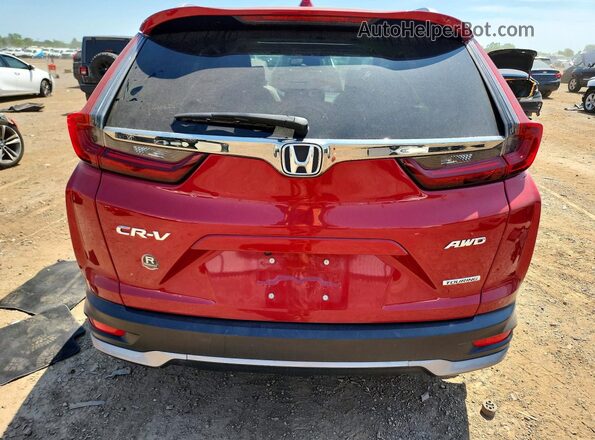 7FARW2H96NE051276 2022 HONDA CR-V Красный Вид сзади