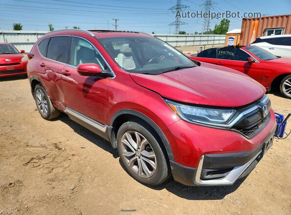 7FARW2H96NE051276 2022 HONDA CR-V Красный Передняя правая четверть