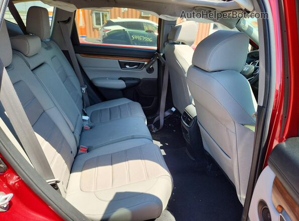 7FARW2H96NE051276 2022 HONDA CR-V Красный Вид задних сидений