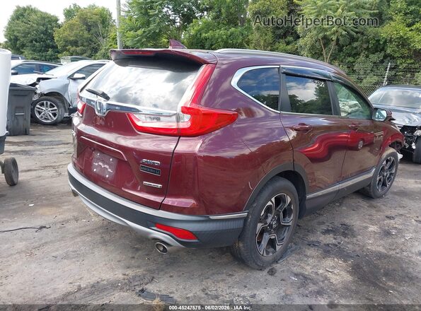 7FARW2H97JE034397 2018 HONDA CR-V Бордовый 