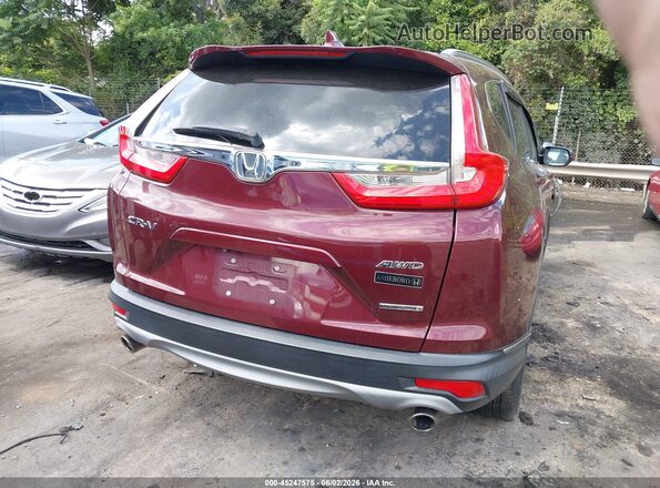 7FARW2H97JE034397 2018 HONDA CR-V Бордовый 