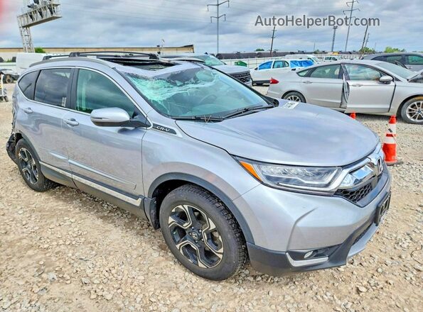 7FARW2H98JE073337 2018 HONDA CR-V Silver 