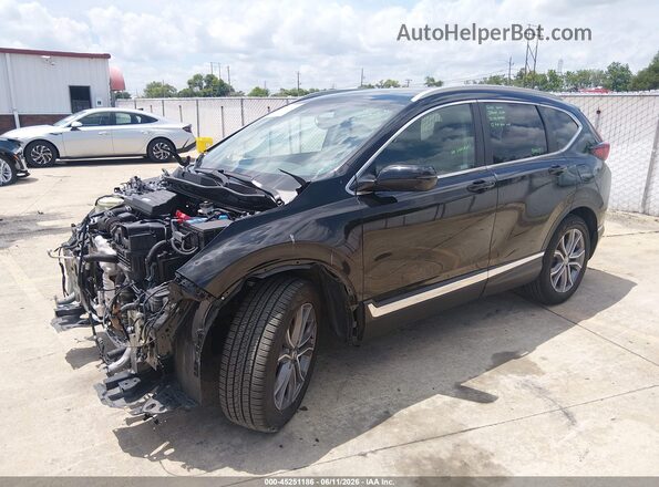 7FARW2H99ME001227 2021 HONDA CR-V Black Vista tres cuartos delantera izquierda