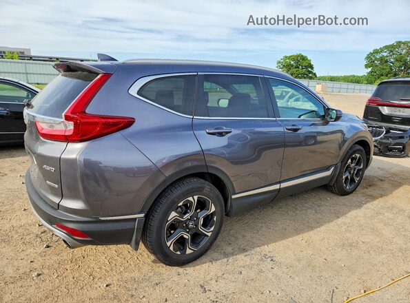 7FARW2H9XKE016865 2019 HONDA CR-V Gray Rear right