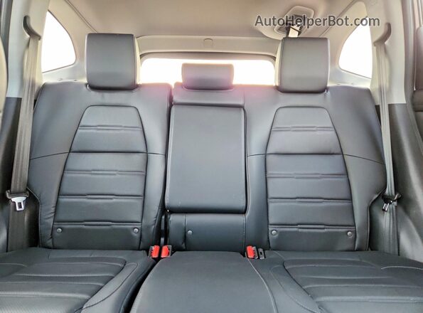 7FARW2H9XKE016865 2019 HONDA CR-V Gray Rear seats view