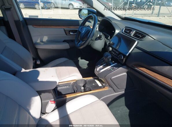 7FARW2H9XNE025635 2022 HONDA CR-V Gray Вид салону спереду