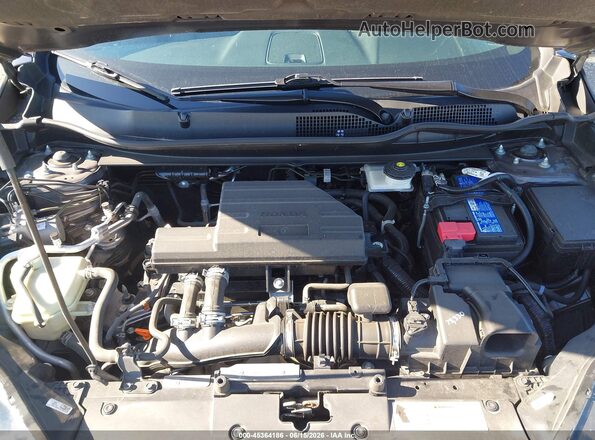 7FARW2H9XNE025635 2022 HONDA CR-V Gray Вид ззаду