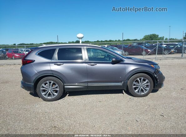 7FARW2H9XNE025635 2022 HONDA CR-V Gray Панорамний вид салону 360°