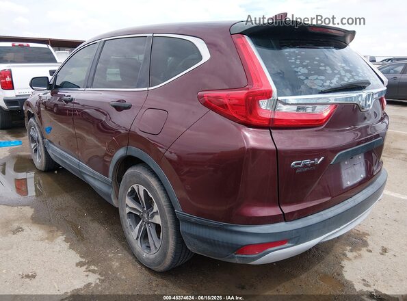 7FARW5H36HE014536 2017 HONDA CR-V Maroon Հետևի ձախ