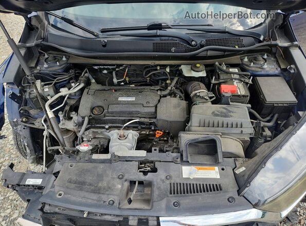 7FARW5H39HE010058 2017 HONDA CR-V Синий Вид подкапотного пространства