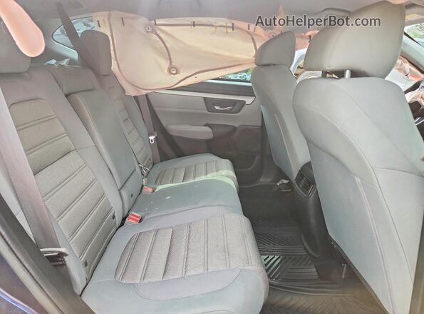 7FARW5H39HE010058 2017 HONDA CR-V Синий Вид задней части салона