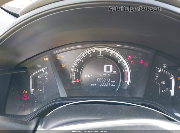 7FARW5H3XHE001370 2017 HONDA CR-V Черный Вид задних сидений