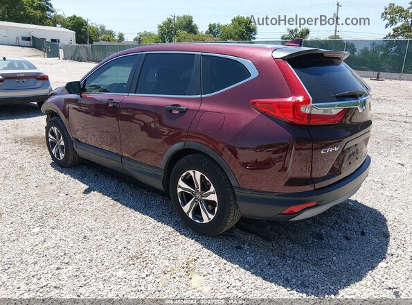 7FARW5H3XHE014779 2017 HONDA CR-V Maroon Հետևի ձախ