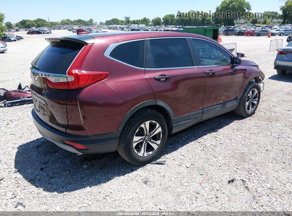 7FARW5H3XHE014779 2017 HONDA CR-V Maroon Հետևի աջ