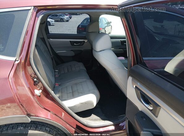7FARW5H3XHE014779 2017 HONDA CR-V Maroon VIN կոդի պիտակի տեսք