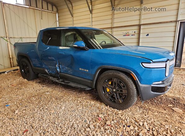 7FCTGAAAXPN026117 2023 RIVIAN R1T Blue Przód prawy