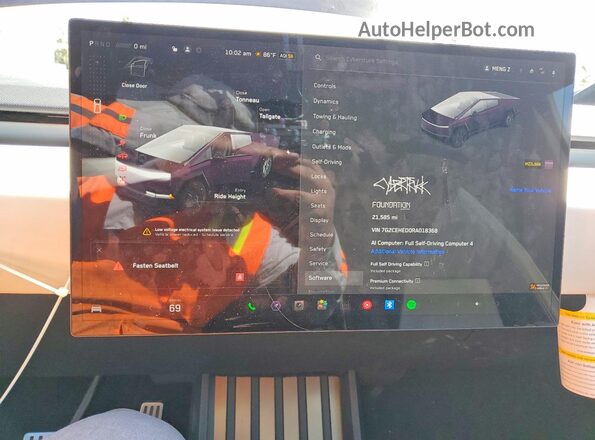 7G2CEHED0RA018368 2024 TESLA CYBERTRUCK Black 