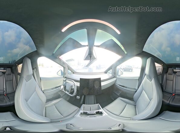 7G2CEHED0RA053444 2024 TESLA CYBERTRUCK Blue 360 interior view