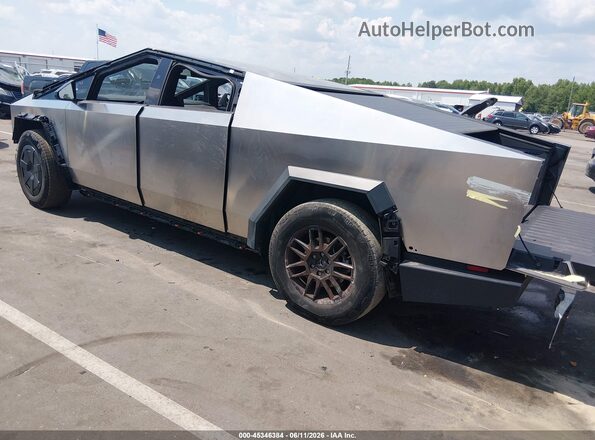 7G2CEHED0SA071982 2025 TESLA CYBERTRUCK Серебряный Задняя левая четверть