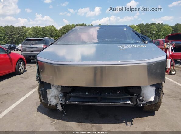7G2CEHED0SA071982 2025 TESLA CYBERTRUCK Серебряный Вид щитка приборов