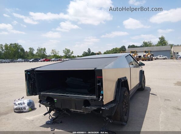 7G2CEHED0SA080939 2025 TESLA CYBERTRUCK Серый Задняя правая четверть
