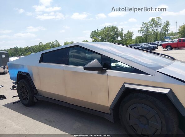 7G2CEHED0SA080939 2025 TESLA CYBERTRUCK Серый Вид задней части салона